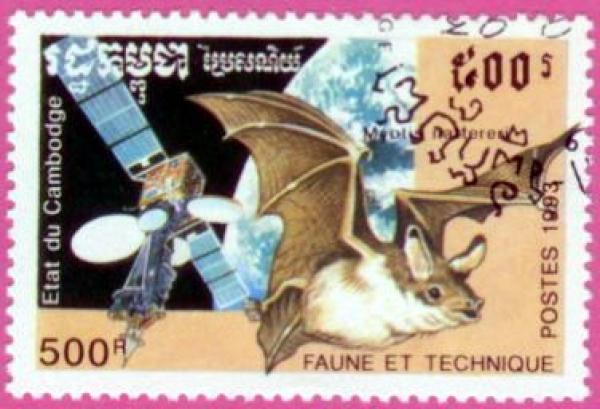 Fledermaus Briefmarke 9
